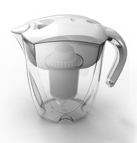 White Alkaline Water Jug / Alkaline Water Filter Pitcher ...