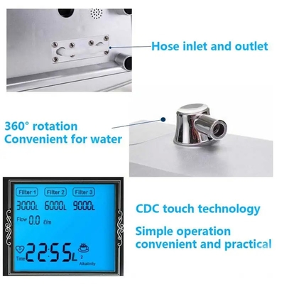 EHM 11 Plate Alkaline Water Ionizer with 5 pH Levels and CE Certification