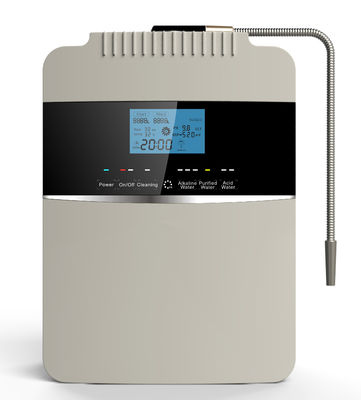 8 Plates Hydrogen Water Machine with 4 Stage Build-in Filter and 15*9cm Titanium Platinum Plates