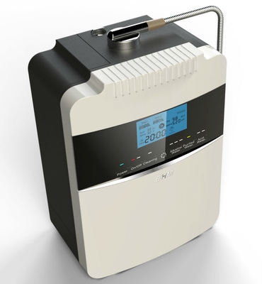 Alkaline Water Ionizer with Built-in Heating System Self-cleaning Function and Touch-control Panel for Healthy Drinking Water