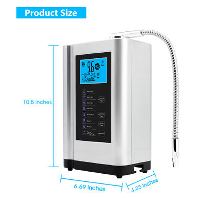 EHM-729 Countertop Water Filter,5 Plates Mineral PH Alkaline Water Filter,Easy Install Faucet Water Filter