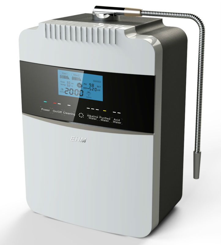 EHM Portable Alkaline Water Ionizer with 8 Titanium Plates